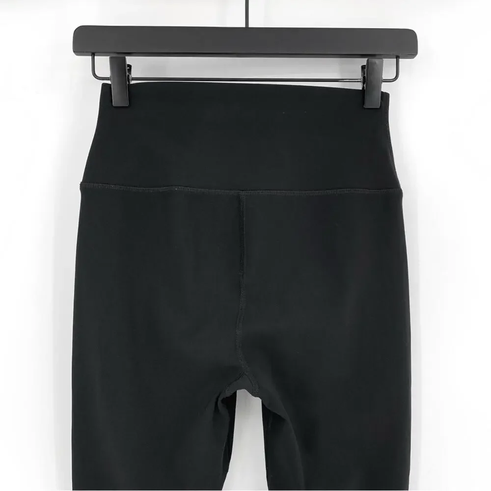 ALO YOGA 7/8 High-Waist Ripped Warrior Black S